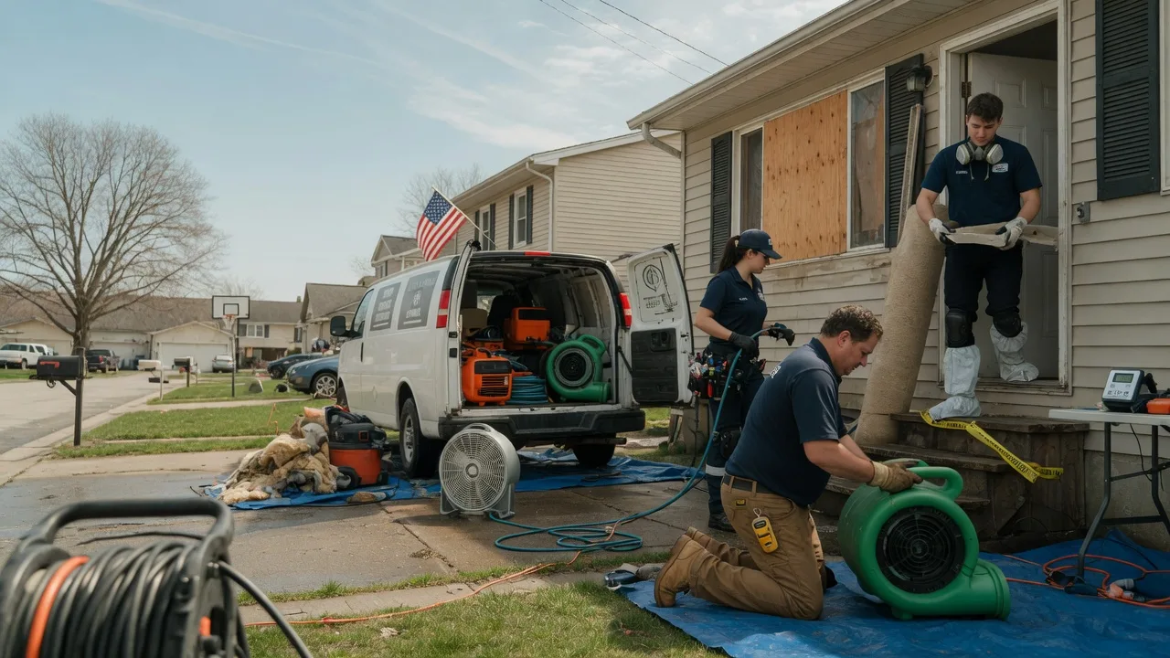 Water Damage Restoration in Hazleton, IN near me